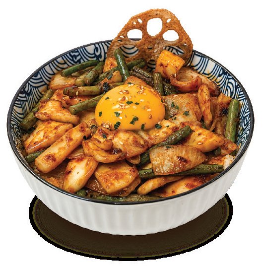 Spicy Cuttlefish Deopbap
