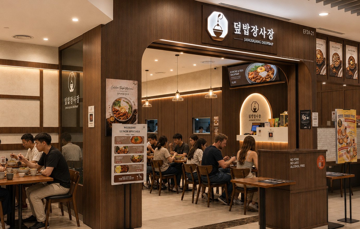 Jang Sa Jang dining area
